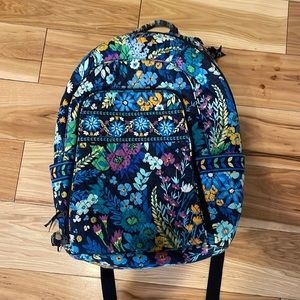 Colorful Vera Bradley standard size backpack.